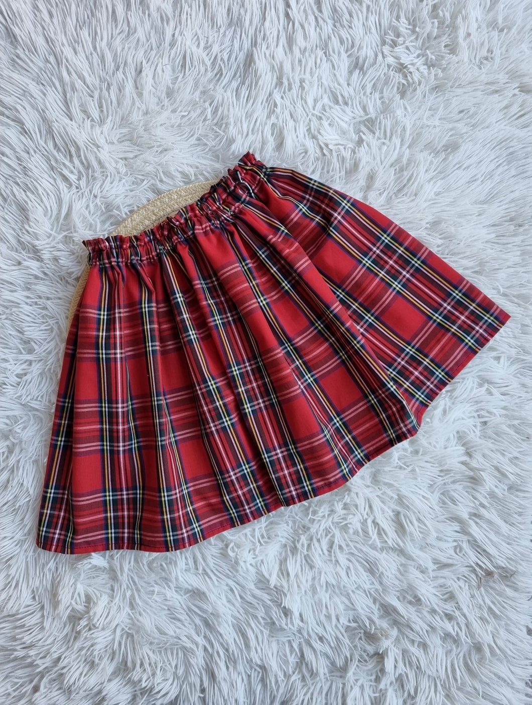 Red Tartan Christmas Skirts