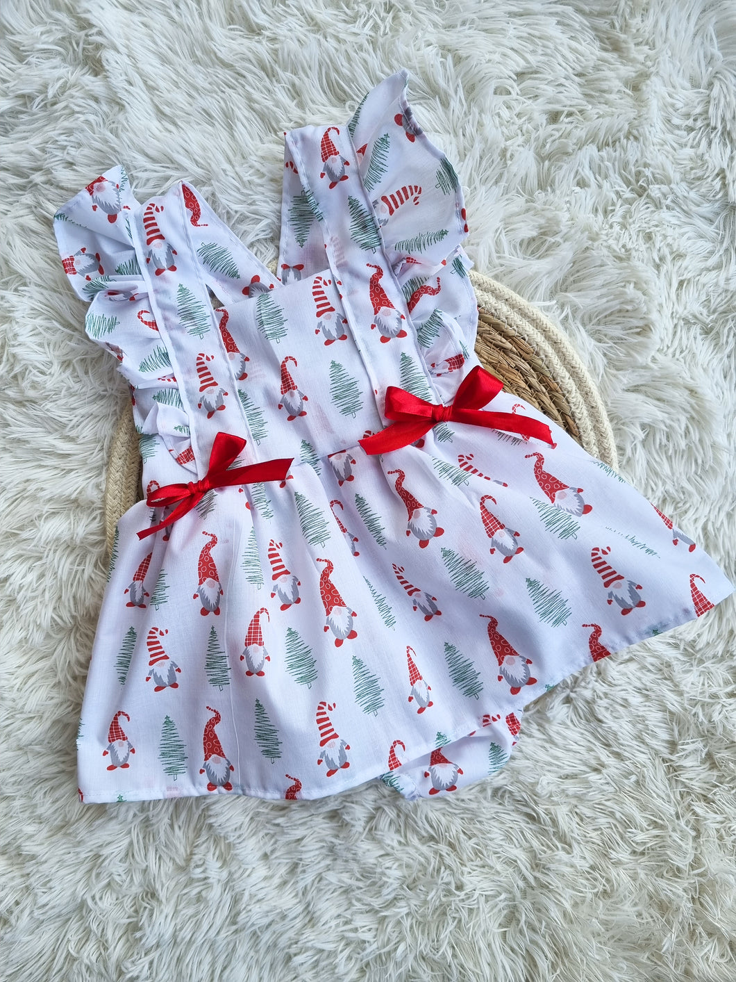 Gonk Christmas Peplum Romper